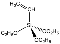 Strukturformel von Triethoxyvinylsilan