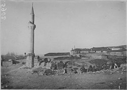 Xhamia i shkatërruar të Ovçaranit (1917)