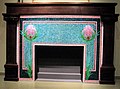 fireplace mantle from the Patrick J. King House, Chicago, Illinois, 1901.