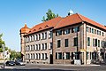 Ehemals herrschaftliches Doppelwohnhaus, später markgräfliches Zucht- und Arbeitshaus, ab 1843 Schulhaus