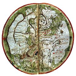 Карта Пьетро Весконти (1320 год)