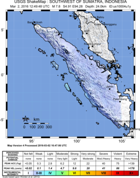 Image illustrative de l’article Séisme de 2016 à Sumatra