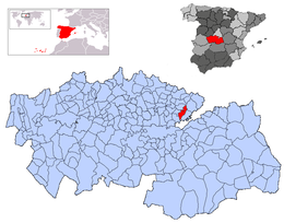 Alameda de la Sagra – Mappa