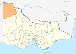 Città rurale di Mildura – Mappa