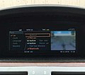 Οι αρχικές βασικές επιλογές (settings menu) του iDrive (2005 - 2008)