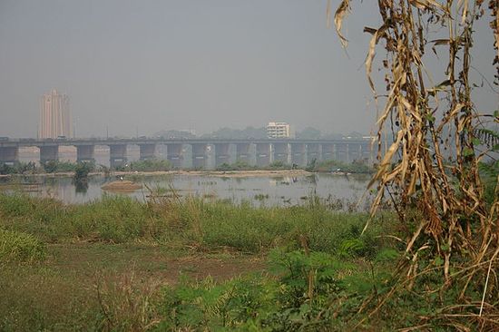 Pont de Bamako, enjambant le Niger