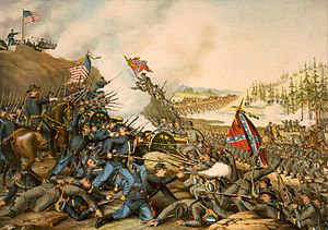 English: TITLE: Battle of Franklin. November 3...