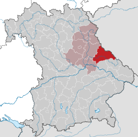 Localisation de Arrondissement de Cham