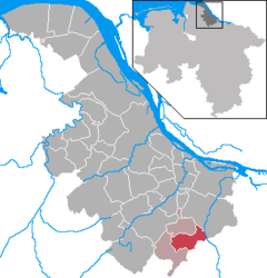 Beckdorf – Mappa