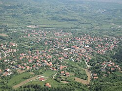 View of the Beli Potok from the برج آوالا.