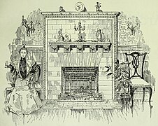 Fireplace design in The Brickbuilder