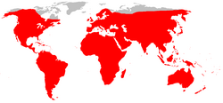 Distribución de la rata parda