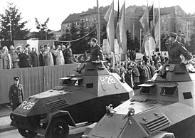 SK-1 на параде в Восточном Берлине. 23 августа 1961 года.