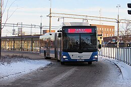 VL-bussar i Västerås.