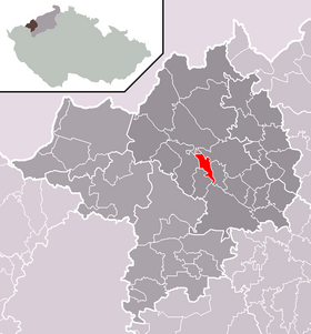 Localisation de Černovice