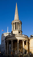 Kirchturm von All Souls, Langham Place (1822–25)