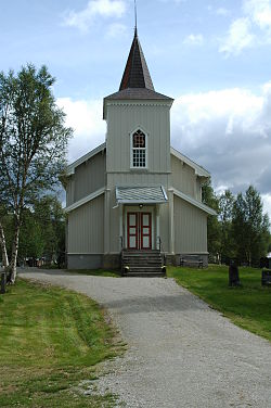 View of the church