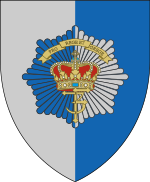 Coat of arms for Danish Royal Life Guards.svg