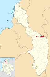Hatillo de Loba – Mappa