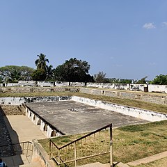 Pohled na vězeňské kobky v Šrírangapattanamu