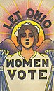 Motiv von Cornelia Cassady-Davis aus der Kampagne für Frauenwahlrecht in Ohio im Jahr 1912