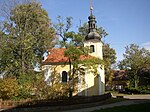 Dobroviz PZ CZ Virgin Mary chapel WSW 101.jpg