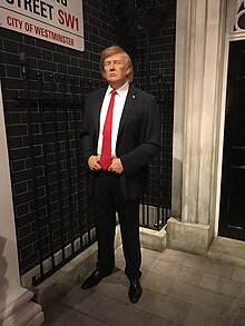 Donald Trump figure at Madame Tussauds London Donald Trump at Madame Tussauds London 2019-07-17.jpg