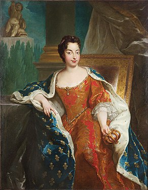 La duchessa Maria Anna Victoria di Baviera, Delfina di Francia, 1690