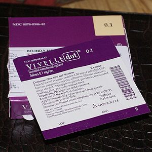 Vivelle-dot, an estrogen patch.