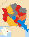 2003 results map