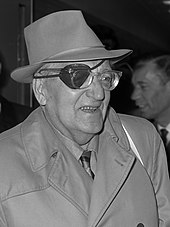 Fritz Lang, director of important German expressionist films like M from 1931, an indispensable influence on modern crime and thriller fiction Fritz Lang (1969).jpg