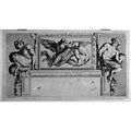 Орел Зевса викрадає Ганімеда, гравюра з фрески палацу фарнезе.