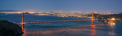 A Golden Gate-híd, San Francisco, USA