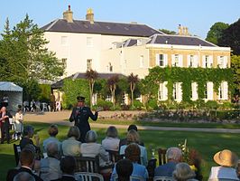 Government House, officiële residentie van de Luitenant Gouverneur van Jersey, staat in St. Saviour