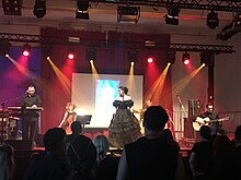 Hautville - during a concert in 2017