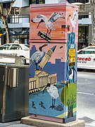 Painted Traffic Signal box