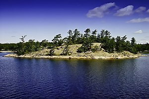 Island in Muskoka, Canada