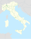 Italia - mappa autostrada A9