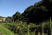 駅全景。草が多い茂っている状態である（2019年9月）