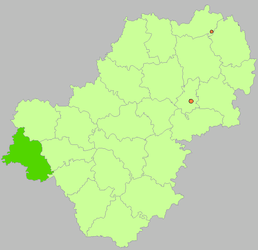 Kujbyševskij rajon – Mappa