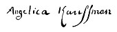 signature d'Angelica Kauffmann