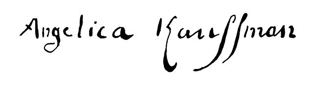 signature d'Angelica Kauffmann