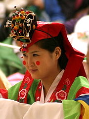 Hwagan, a Korean traditional headgear