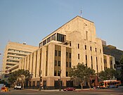 s’ Los Angeles Times Building, dr ehamooliga Hàuiptsìtz vu dr Zittung ìm Schtàdtzäntrum vu Los Angeles