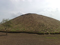 La Venta,600 a. C. Pirámide de La Venta en Tabasco, México.