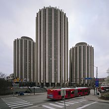 Litchfield Towers, Pitt's largest and tallest residence hall Litchfield Towers in Pittsburgh in 2016.jpg