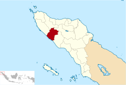 Location within Aceh