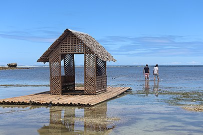 Floating cottage at Virac