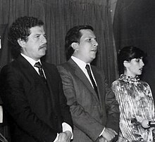 לואיס קרלוס גלאן (משמאל) עם רודריגו לארה ב-1976.