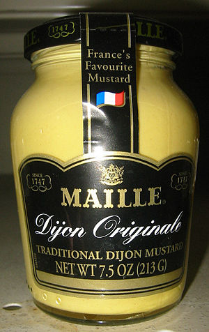 English: Dijon mustard Maille Originale, 213 g